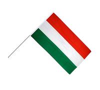 Digni Grand Drapeau Hongrie sur hampe 60 x 90 cm Sticker Gratuit