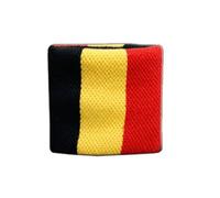 Digni® Lot de 2 Bracelets éponge Motif Belgique pour Poignets, Accessoires de Sport pour Supporters et événements