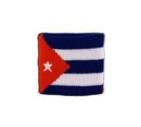 Digni® Lot de 2 Bracelets éponge Motif Cuba pour Poignets, Accessoires de Sport Anti-Transpiration pour Supporters et événements