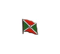 Digni Pin's (épinglette) Drapeau Burundi - 2 x 2 cm