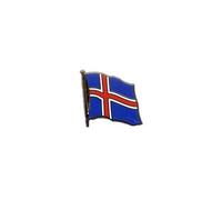 Digni Pin's (épinglette) Drapeau Islande - 2 x 2 cm