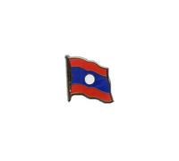 Digni Pin's (épinglette) Drapeau Laos - 2 x 2 cm