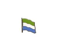 Digni Pin's (épinglette) Drapeau Sierra Leone - 2 x 2 cm