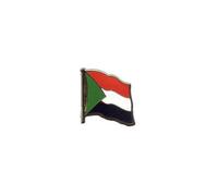 Digni Pin's (épinglette) Drapeau Soudan - 2 x 2 cm