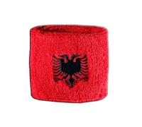 Digni® Poignet éponge avec Drapeau Albanie