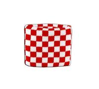 Digni® Poignet éponge avec Drapeau Damier Rouge-Blanc