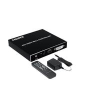 DIGNIFE Convertisseur numérique, Épissure 1080P 2X2 Une entrée Quatre Sorties Contrôleur d'écran d'épissure de Mur vidéo Afficha à Quatre écrans Commutateur Distributeur