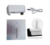 DIGNIFE Imprimante Portable, PrintPods Imprimante de Poche Mini imprimante de Tatouage à Jet d'encre Portable avec Cartouche d'encre Connexion WiFi(Printer-Black Ink)