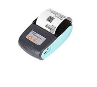 DIGNIFE Imprimante Portable, Thermique Portable BT 4.0 Imprimante de réception Mini imprimante imprimante de Taxi Mobile 58mm Machine(Zwart)