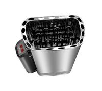 DIGNIFE Vaporisateur de Sauna, Petit poêle de Sauna Domestique avec Commande intégrée, Montage Mural, contrôle Intelligent de la température, poêle de Sauna en Acier Inoxydable(NB,30)