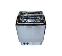 DIGNIFE Vaporisateur de Sauna, Poêle à Vapeur sèche à Commande Interne et Externe, poêle à Vapeur sèche, Usage Domestique et Commercial, en Acier Inoxydable, Petite Machine à Vapeur sèche(3k)