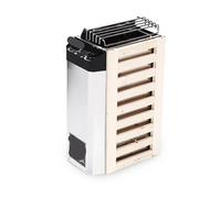 DIGNIFE Vaporisateur de Sauna, Poêle de Sauna à Trou intérieur, poêle à Vapeur sèche Domestique, équipement de Sauna à Double Tube de Chauffage, Moteur à Vapeur de poêle de Sauna(3.6k)