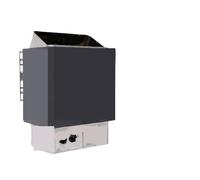 DIGNIFE Vaporisateur de Sauna, Sauna Salle Sauna poêle ménage Petit Acier Inoxydable Sueur poêle à Vapeur Chauffage équipement de Chauffage hammam Sec chaudière Murale température constante(3K)