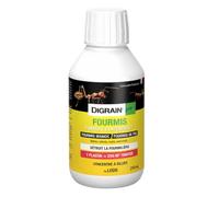 DIGRAIN Anti Fourmis Insecticide Concentré à Diluer 250 ml Fourmilière | Effet choc et persistance, agit aussi sur blattes, cafards, ravets, cancrelats, 5 litres pour 100 m², fabriqué en France