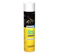 Aérosol insectiside à effet choc foudroyant Digrain produit Anti-Guêpes et Frelons (600 ml)