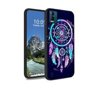 DIGTIALL Rainbow Dream Catcher Coque pour BLU View Speed 5G 6,7", fine et souple, en silicone TPU, design antidérapant et résistant aux chocs pour View Speed 5G