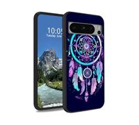 DIGTIALL Rainbow Dream Catcher Coque pour Google Pixel 8 Pro 6,7", fine et souple, en silicone TPU, antidérapant et résistant aux chocs