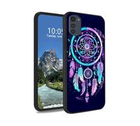DIGTIALL Rainbow Dream Catcher Coque pour Motorola Moto G22/E32S 6,5", fine et souple, en silicone TPU, antidérapant et résistant aux chocs pour Moto G22/E32S