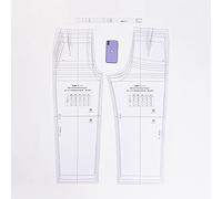 DIHAN Pantalon jambe droite pour femme - Plusieurs tailles - Modèle de base - Mode - Modèle de dessin - Prototype de couture - Règle de couture - Modèle d'école - Étudiant - Teching (K101 Pantalon