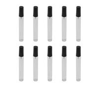 Diheohg 10Pcs Mini Bouteille de Parfum en Verre Portable Voyage Taille Vide Flacons de PulvéRisation en Verre de Parfum (10 Ml)