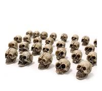 Diheohg 20 Pcs Simulation Crâne Modèle Halloween Décoration Drôle Modèle Collection