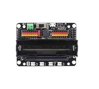 Diheohg Carte D'Extension Micro: Bit Robotbit V2.0 Prend en Charge la Programmation Hors Ligne Makecode Carte D'Extension pour Micro: Bit Robotbit