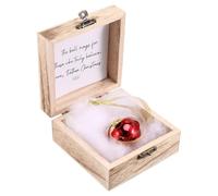 Diheohg Cloche de Foi Magique de Noël, Souvenir de Noël Cloche de Foi Magique, Décoration D'Intérieur pour Arbre de Noël Souvenir Rouge