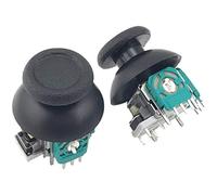 Diheohg PoignéE Manette de Pouce 3D Bascule Gauche et Droite Convient pour / PS4Slim / Pro Remplacement de Bascule de Pouce