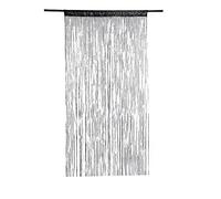 Dihope, Rideau Occultant Anti Mouche Rideau de Porte Panneau Moustiquaire Pailleté Fil Rideaux Décoration Mural Fenêtre Porte Salle de Frange 100 x 200 cm