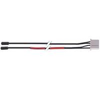 dihr Capteur de température avec prise Sonde NTC - Ø 6 x 14 mm pour lave-vaisselle Câble 2 m 10 kOhm