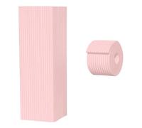 DIHRVTHC Protection Colonne Garage,Mousse de Protection Anti-Collision Épaisse, Pare-Chocs pour Poteau sous-Sol et Parking, Adhésif Puissant(Pink,8”*315”)