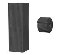 DIHRVTHC Protection Colonne Garage,Mousse de Protection Anti-Collision Épaisse, Pare-Chocs pour Poteau sous-Sol et Parking, Adhésif Puissant(Nero,8"*393")