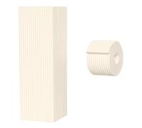 DIHRVTHC Protection Colonne Garage,Mousse de Protection Anti-Collision Épaisse, Pare-Chocs pour Poteau sous-Sol et Parking, Adhésif Puissant(Off-White,8”*315”)