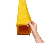 DIHRVTHC Protection Colonne Garage Rembourrage Poteau sous-Sol en Mousse Épaisse Protège-Poteau Imperméable pour Prévenir Les Rayures de Portière de Voiture et Chocs(Giallo,6.5"x6.5"/16.5x16.5cm)