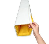 DIHRVTHC Protection Colonne Garage Rembourrage Poteau sous-Sol en Mousse Épaisse Protège-Poteau Imperméable pour Prévenir Les Rayures de Portière de Voiture et Chocs(Wit,3.5"x3.5"/9x9cm)