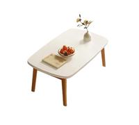 DIHRVTHC Table Basse Japonaise Pliable, Style Tatami, en Bambou, sans Montage, idéale pour Les Petits espaces Appartement, Salon, Chambre(Wood,120cm)