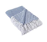 DII 100% Coton Diamant Couvre-lit à Chevrons pour intérieur/extérieur, Camping, barbecues, plages, Couverture de Tous Les Jours