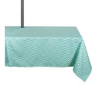 DII 100% Polyester, Anti-Fuite, Lavable en Machine 60 x 84 avec Fermeture éclair Aqua Diamond