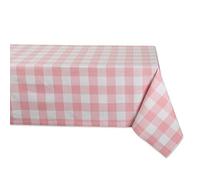 DII Buffalo Check Collection Nappe Classique de Ferme 152,4 x 304,8 cm Rose et Blanc