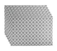DII CAMZ10483 Set de Table, Coton, Gris, Placemats