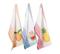 DII CAMZ11101 Serviette de Toilette réglable en Coton Hello Summer S/3 Hallo été