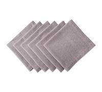 DII Chambray Kitchen Tabletop Collection Ensemble de Serviettes de Table (Pierre)