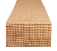 DII Chemin de Table Coton Citrouille épices 14x72