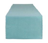 DII Chemin de Table, Coton, Turquoise, 33 x 182 cm