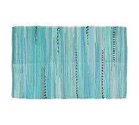 DII Chindi Home Collection Tapis tissé à la Main, Multicolore, 50 x 80 cm, Turquoise