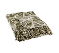 DII Collection de couvertures en Coton, Vert, 127 x 152 cm