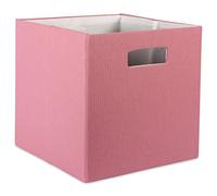 DII Collection de rangement en poly-cube rigide, pliable, solide, petit, rose