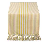 DII Dessus de Table, Coton, Jaune foncé, Chemin de Table, 35,6 x 182,9 cm