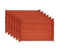 DII Ensemble de Sets de Table en Coton, épices, 33 x 48 cm