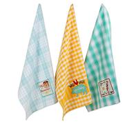 DII Ensemble de torchons d'été en Coton, Rise & Shine, 45,7 x 71,1 cm